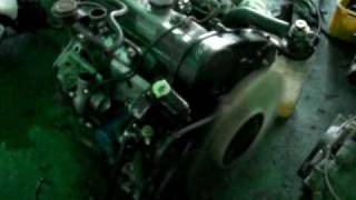 HYUNDAI H-1 D4BH ENGINE COLD START