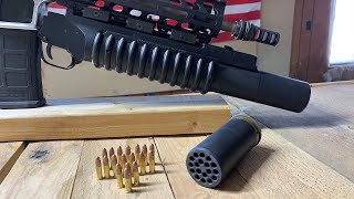 Выстрел 18 патронами .22LR за один раз! | Идём вразнос 
