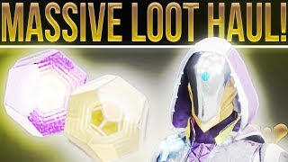 Destiny 2. MASSIVE LOOT HAUL! (Powerful Gear)
