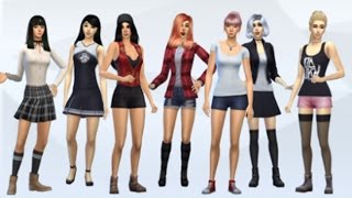 Fazendo Bangtan Girls no The sims 4