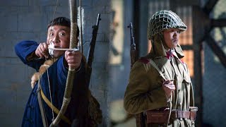 獵戶夜襲日軍據點，使出絕世箭法，百米之外將日軍看守一箭擊斃！ 抗日