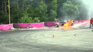 Пожар на Drift (Артем) RDS 180SX 23.06.2012
