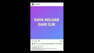 WOWOK PAMIT KELUAR DARI SJK
