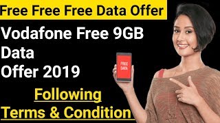 Vodafone  9GB Internet || Vodafone In  Net 2019 ||