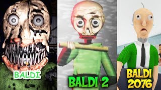 УЧИТЕЛЬ БАЛДИ ЭВОЛЮЦИОНИРОВАЛ - Baldi Educator 2076 Basics in Education Эволюция