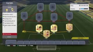 FIFA 17 SQUAD BUILDING CHALLENGES CRAZY EIGHTS CHEAPEST