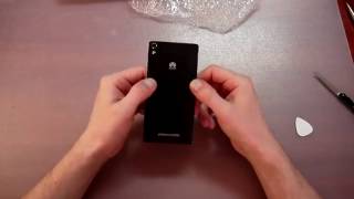 Как заменить батарейку на телефоне Huawei Ascend P6. Посылки из Китая