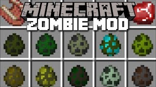 Minecraft EVIL ZOMBIE MOD / DEFEND AND SURVIVAL THE EVIL LAB EXPERIMENTS!! Minecraft