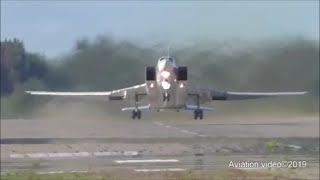 ТУ-22М3 Backfire Взлет. Кубинка. Форум"Армия-2019"