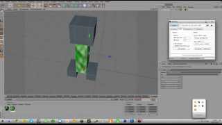 Делаем крипера в cinema4d
