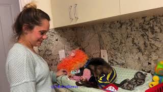 Monkey Russel with crazy Sissy doing a crazy video, don’t worry no one got hurt in the making ???