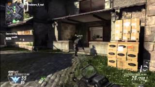 Call of Duty Black Ops 2 Multiplayer Gameplay by Predators Domination at Standoff Border Town BO2