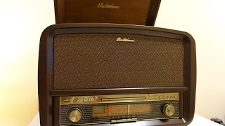 Electrohome EANOS700 Signature Retro Hi-Fi Stereo System with Vinyl Record Player Unboxing