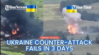 Succesive counteroffensive failures, Ukraine lost up to 1,240 troops and 39 tanks
