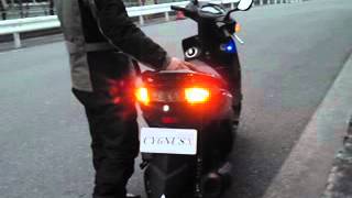 シグナスⅩ（steel mate）　セキュリティ（ショックセンサー反応時！Cygnus X　2-Way　Remote Security and Engine Start　system！）