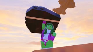 Lego Marvels Avengers How to Unlock She-Hulk in Manhattan