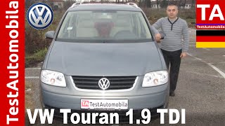 VW Touran 1.9 TDI 2004 - TEST