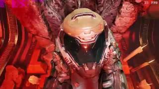 [1070 MHz] DooM Demo 2016 gameplay on a laptop with GT640m