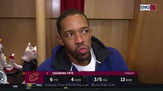 Channing Frye says LeBron James 'only 80% engaged,' just wait until it's 100%