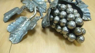 Как сделать виноград  декоративный из шарикоподшипников /How to make a decorative grapes