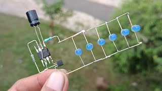 DIY BREATHING LED CIRCUIT WITH IC NE555