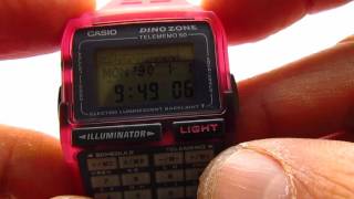 Casio Dino Zone DBC 63 Calculator watch
