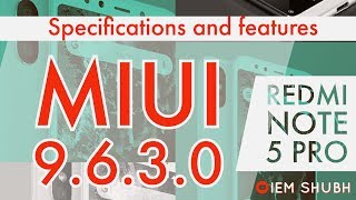 Miui 9.6.3.0 features update and bug in REDMI NOTE 5 PRO DEVICES working awesome in new update
