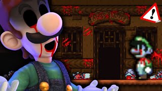 A BAD ENDING FOR LUIGI - THE NIGHTMARE HOUSE (Super Mario World Creepypasta Horror ROM Hack)