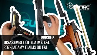 Jak rozłożyć replikę cz. 2. - na przykładzie ELAIMS Pistol od E&L [ Quick-Fix 9 by Gunfire ]