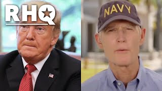 Rick Scott Wouldn't Dare Cross Daddy Trump