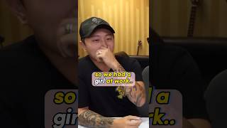 Telling girls they stink.