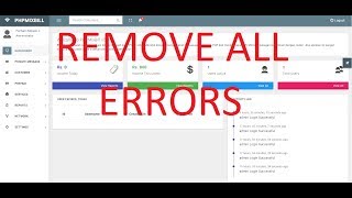 REMOVE ERRORS MIKROTIK PHPMIXBILL
