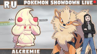 THE ALCREMIE RISE TO THE TOP!! (RU) | Pokemon Sword & Shield Showdown Live
