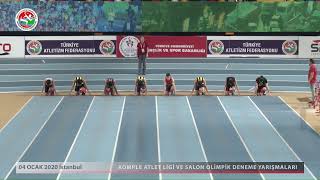 KOMPLE ATLET LİGİ VE SALON OLİMPİK DENEME YARIŞMALARI 04 OCAK 2020 İstanbul