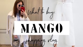 MANGO ? SHOPPING VLOG  ОБЗОР МОДНЫХ НОВИНОК ВЕСНЫ 2019 В МАНГО