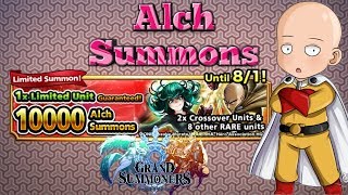 Открытие One Punch Alch Summons | Grand Summoners | One Punch Man alch summons |