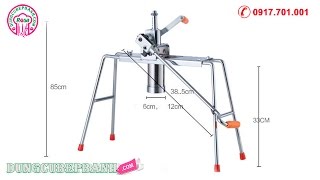 Dụng cụ làm mì, bún, phở mini