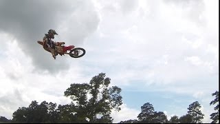 Kevin Windham Throwing Whips at Wildwood MX in Kentwood, LA