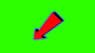 Setas Animadas #4 - Animated Arrows #4 / Green Screen - Chroma Key