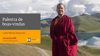 Palestra de boas-vindas (abril de 2014)