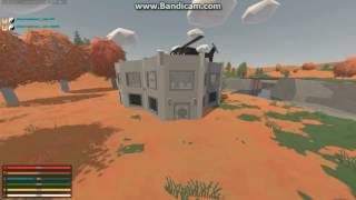 Строим красивый дом-бункер в Unturned