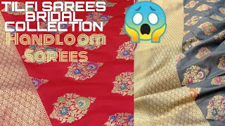 Handloom Banarasi Sarees.?? || golden silver zari & minakari sarees #direct_manufacturers
