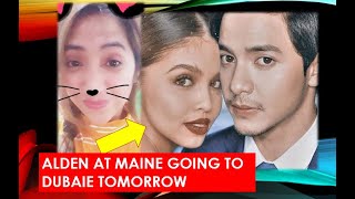 MAINE AND ALDEN SABAY NA AALIS BUKAS PAPUNTANG DUBAI CHECK THIS OUT