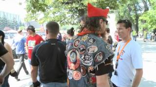 Байкеры устроили грандиозное шоу в центре Кишинева