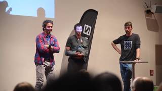 Peter Schlickenrieders Moderation of Salomon Sport Conrad Kilians Night