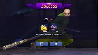[Shadowland] Floor 3 - T1 Wong vs Bucky Hero Relay - Marvel Future Fight