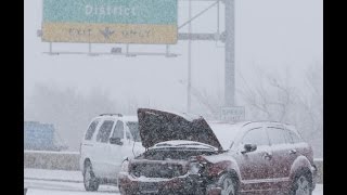 Cars Crash Compilation on ice New January 2013 #2