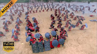 【功夫電影】戰場驚現百名敵軍弓箭手，危急時刻大將軍臨危不亂，擺出龍門陣輕鬆抵禦！ ️ 功夫 MMA | Kung Fu #抗日 #電影 #功夫