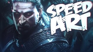 Speed Art | Geralt of Rivia - The Witcher 3 | BY ЕК