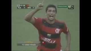 Diego Souza, jogador do Flamengo em 2005 e 2006